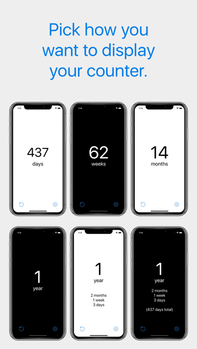 Screenshot 1 of Days - Sobriety Counter