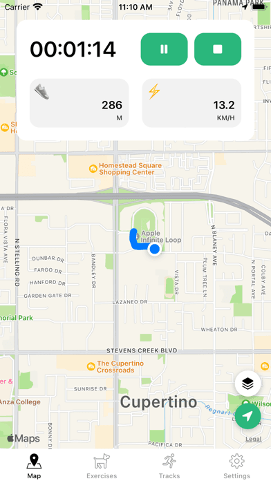 Screenshot 3 of Mantrailing & Dog tracker
