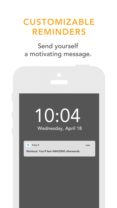 Screenshot 1 of Tally: The Anything Tracker