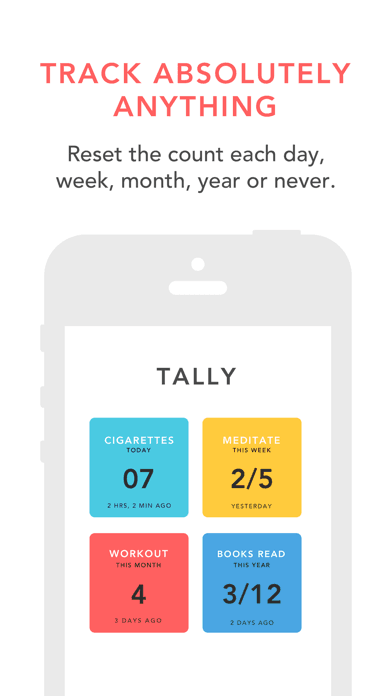 Screenshot 3 of Tally: The Anything Tracker